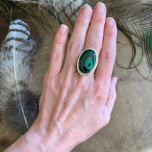 Load image into Gallery viewer, MALACHITE STERLING SILVER RING | Michelle Kobernik