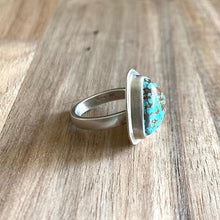 Load image into Gallery viewer, Number 8 Mine Triangle Sterling Silver Ring