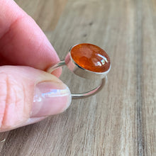 Load image into Gallery viewer, Spessartite Garnet Sterling Silver Ring | Michelle Kobernik