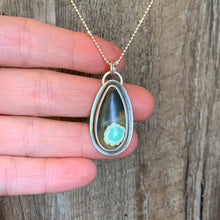 Load image into Gallery viewer, Variscite Sterling Silver Pendant | Michelle Kobernik
