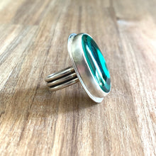 Load image into Gallery viewer, MALACHITE STERLING SILVER RING | Michelle Kobernik