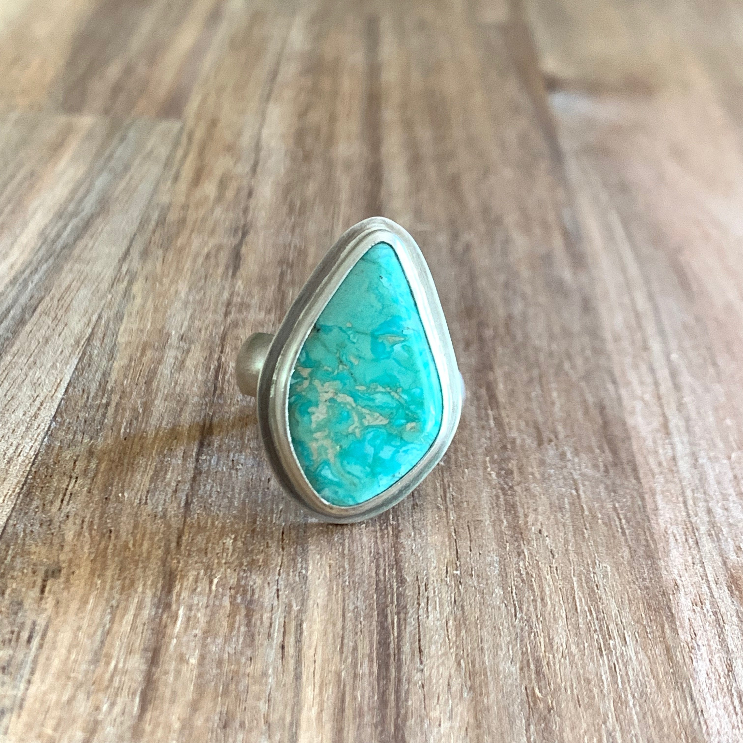 Teardrop-Turquoise-Sterling-