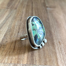 Load image into Gallery viewer, Variscite Sterling Silver Ring | Michelle Kobernik